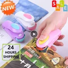 Кухонные аксессуары, инструменты, портативная мини-машина для запечатывания для кухни, пластиковый упаковщик пакетов, пищевой пакет, зажим для запечатывания пакетов, Лидер продаж