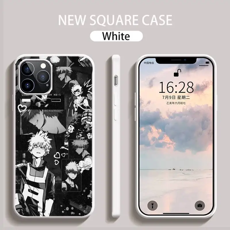 

NaNa Osaki Phone Case White Candy Color for iPhone 6 7 8 11 12 s mini pro X XS XR MAX Plus