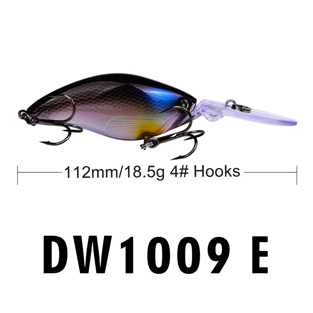 

1pcs 6 colors Rock fishing lure 112mm plastic hard lure 18.5g artificial fish fake lure fishing lure fish fishing