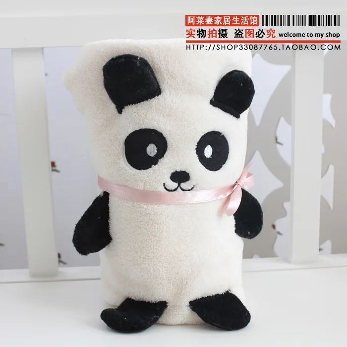 Одеяло детское Фланелевое в виде животного милое розовое свинья кролик альпака