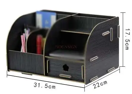 

Wooden Office Supplies Desktop Files Debris Drawer Frame Frame
