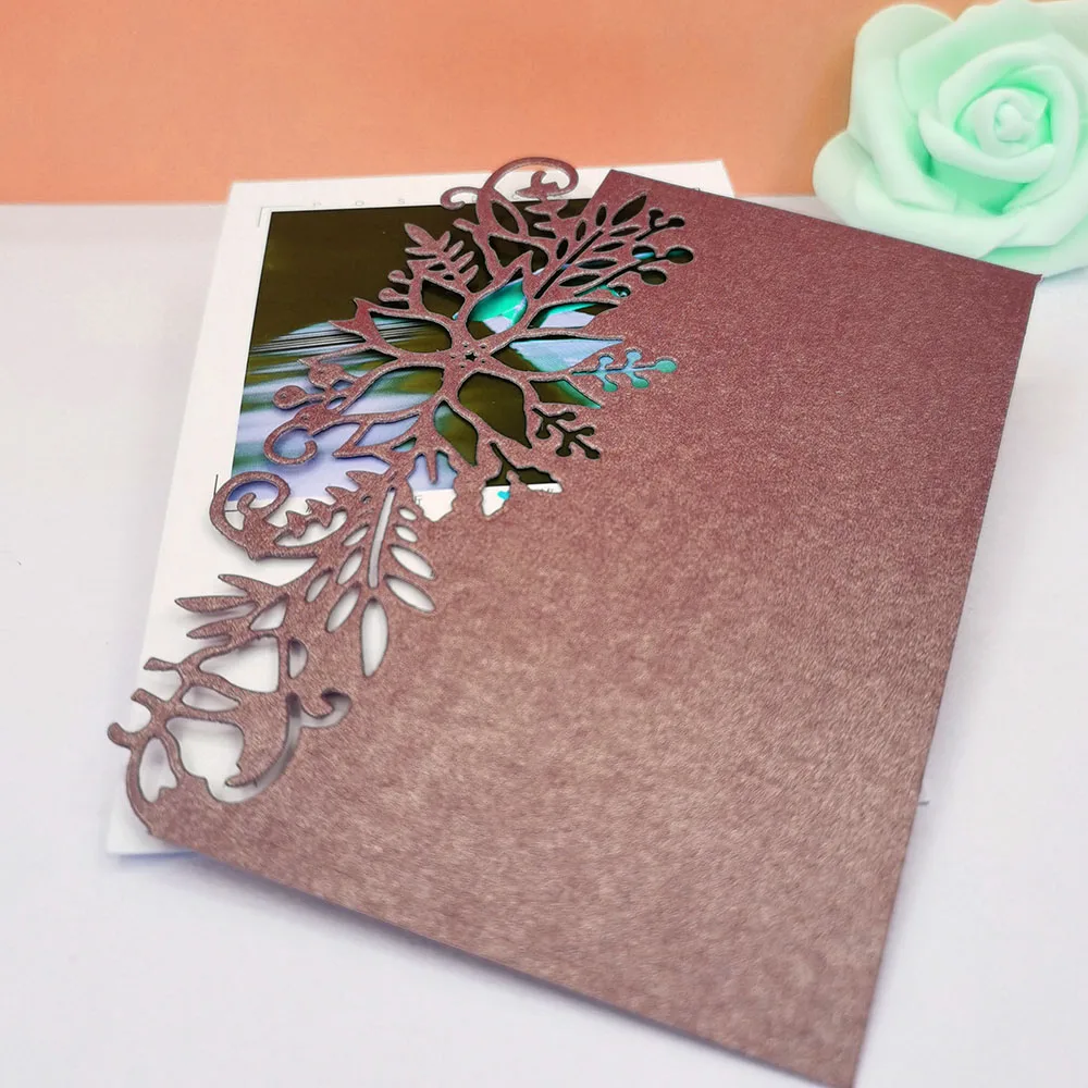 Высекальные штампы с цветочной каймой форма для высечки альбома открыток ручная