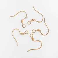 10 pairslot of zinc alloy earring hooks jewelry making screw ear converter diy manual clip earring converter alloy accessories