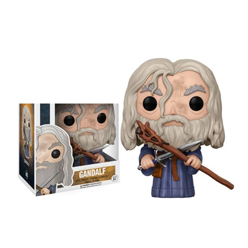 Экшн-фигурки из фильма Властелин гришнахh 636 # Гэндальф 443 Frodo bagbenс 444 кольцо