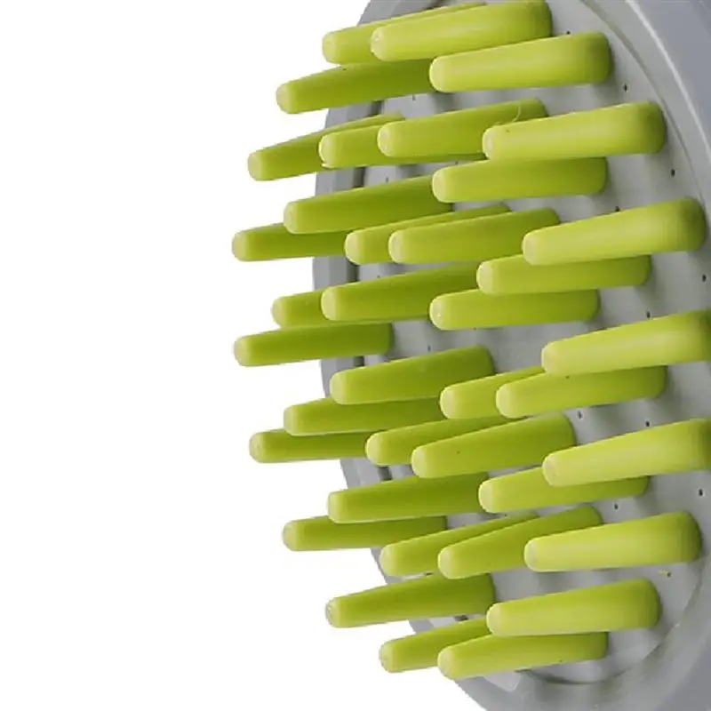 Двойного назначения разбрызгиватель Массаж расчески ванна душ Шампунь чистящие