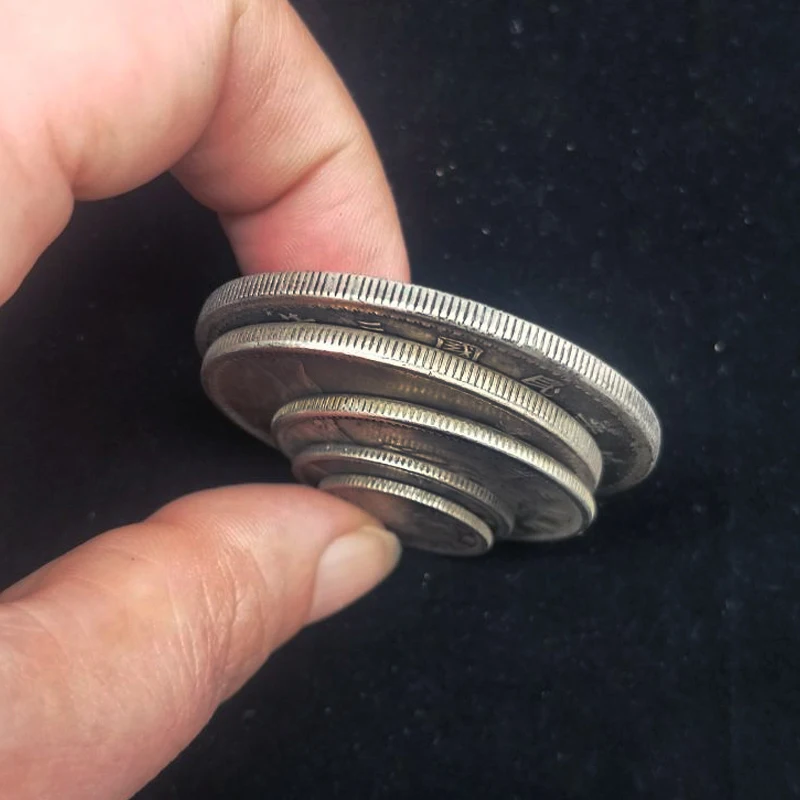 5 шт. набор полных монет Горячая продажа китайская антикварная имитация