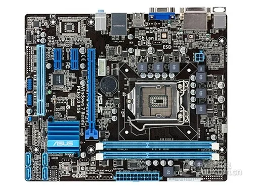 Оригинальная материнская плата для ASUS P8H61-M PLUS V2 DDR3 LGA 1155 USB2.0 16 Гб H61 настольного