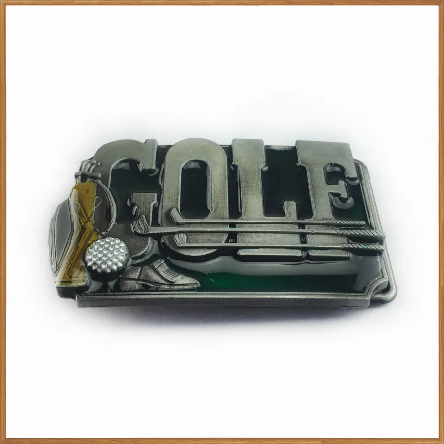 Пряжка из цинкового сплава BuckleClub в ретро-стиле для мужских джинсов западном