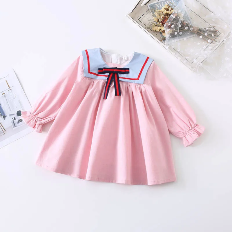 Новое поступление весеннее хлопковое Повседневное платье принцессы в Корейском