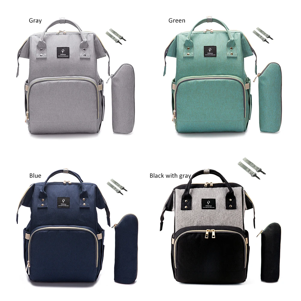 

Fashion Large Capacity Baby Diaper Bags Mummy Maternity Nappy Bags Bed Backpack Stroller Women Travel Bagpack for Baby Care