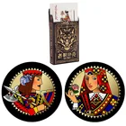 Резиновая скатерть для Маджонга, Настольная мини-скатерть для семейвечерние р, Маджонга, Тихий Домашний Противоскользящий Настольный коврик для покера