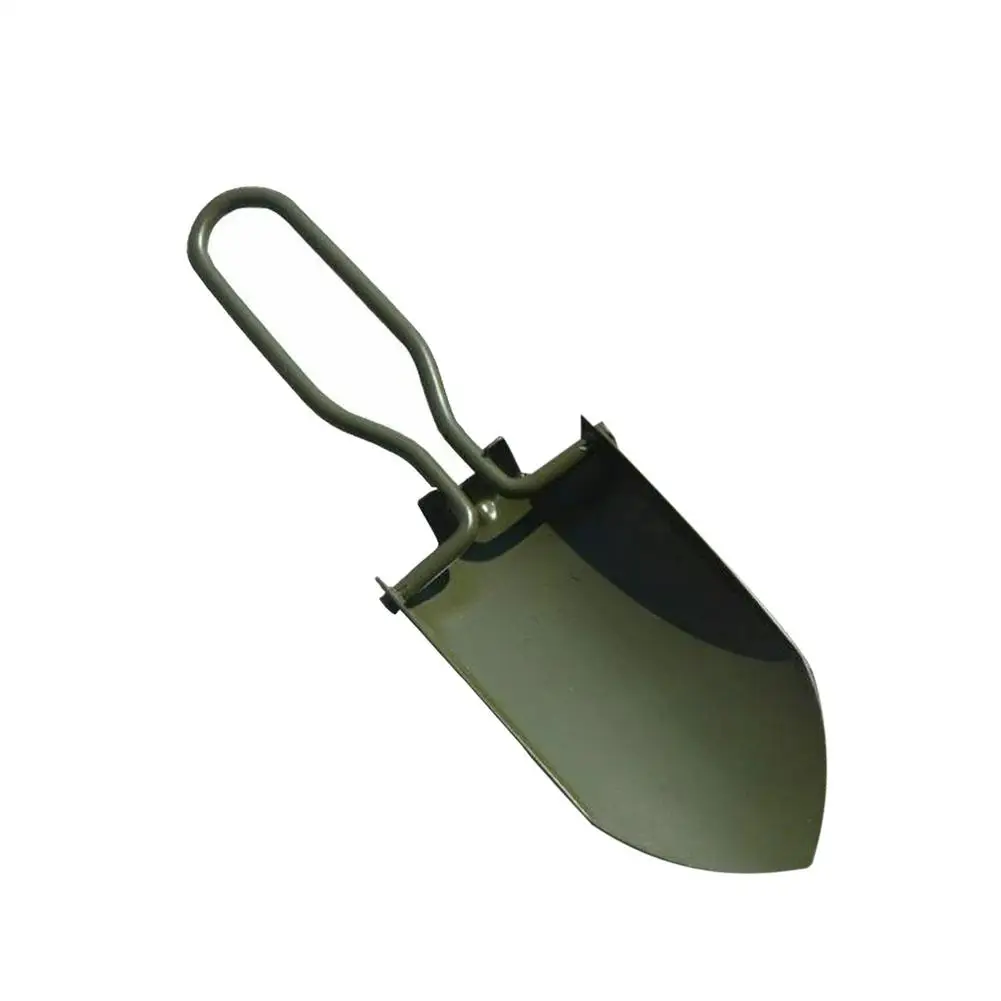 Мини Нержавеющая сталь Складная Лопата для кемпинга садовых инструментов ткань