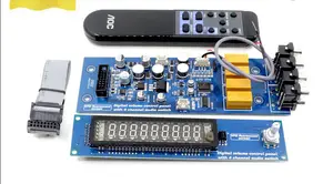 Плата дистанционного предусилителя с дисплеем VFD, 4 способа входа