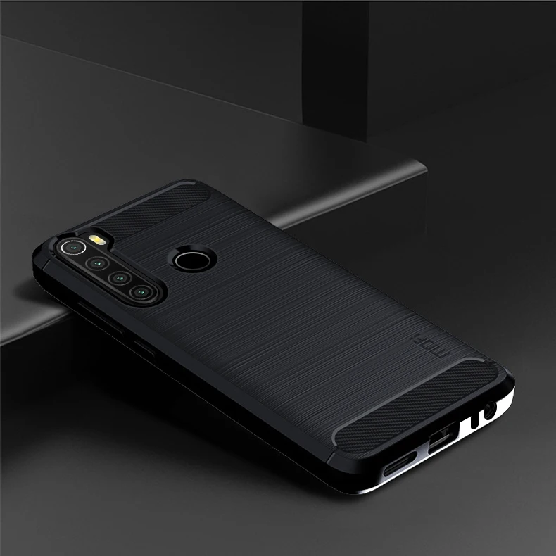 Чехол MOFi для Xiaomi Redmi Note 8 T, роскошный чехол из мягкого волокна ТПУ, силиконовый чехол для телефона s, задняя крышка для Xiaomi Redmi Note 8T
