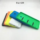 Задняя крышка корпуса для Nokia Lumia 630 сменная Крышка батарейного отсека для Nokia Lumia 630 с боковой кнопкой