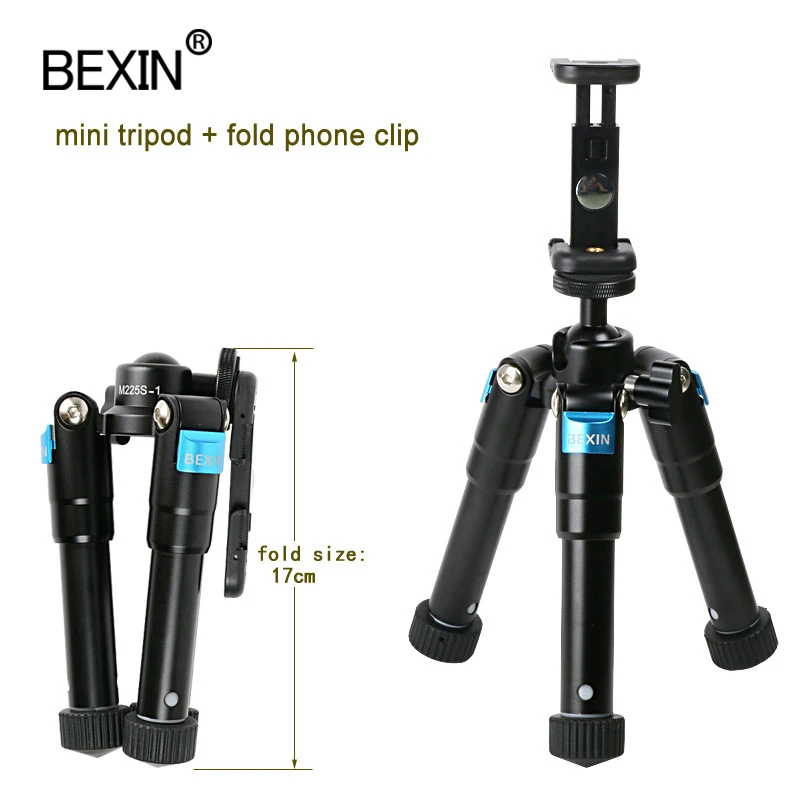 Портативный Легкий сотовый телефон камера мини штатив стойка Кронштейн