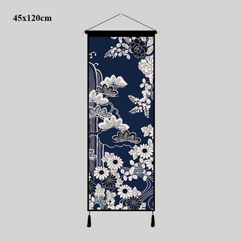 Япония Ukiyoe висит прокрутки живопись Холст Плакаты стены искусства настенные
