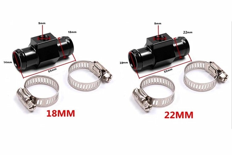 Мотоцикл датчик температуры для XMAX250 300 NMAX CB500X Cb650F YBR125 круглый KOSO мотоцикл термометр адаптер питбайк