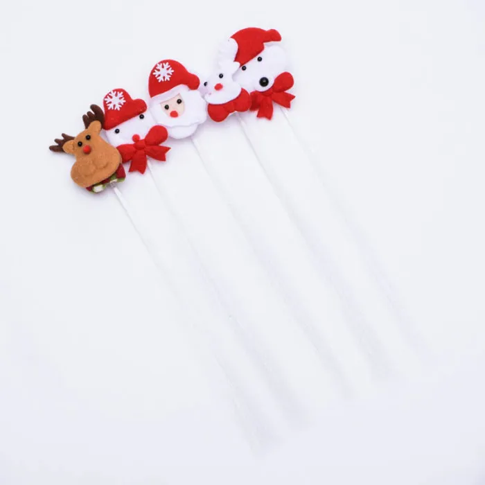 Economical Christmas Headband Light Up Hat Glasses Pen Brooch Accessories Decoration For Party Holiday ds99