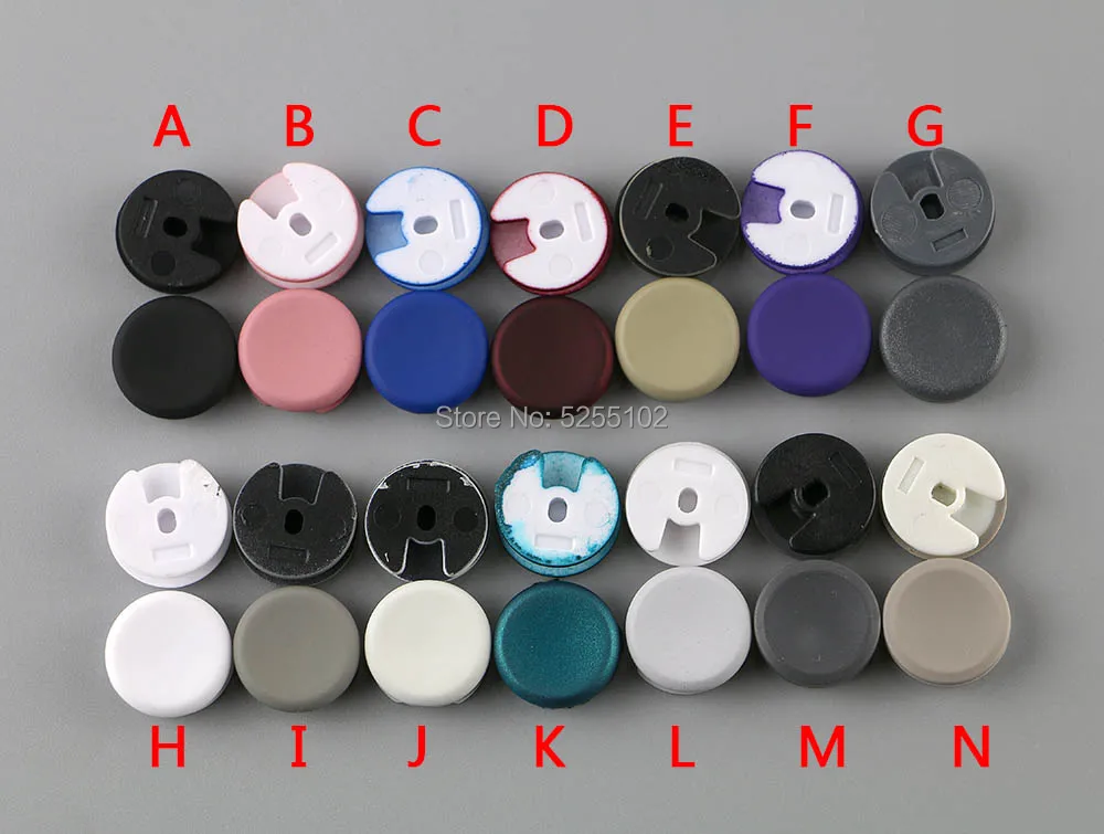 10 шт./лот Цветной 3D аналоговый колпачок джойстика контроллера для 3DS /3DS LL 3DSXL new 3dsll