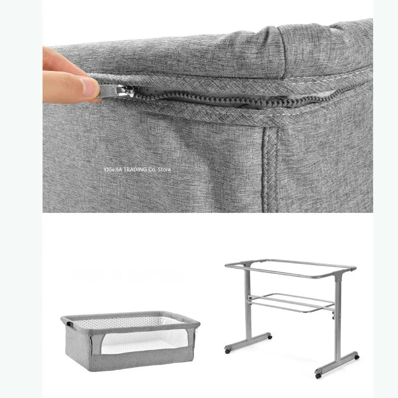 Многофункциональная детская кроватка с москитной сеткой 4 колесная дышащая кроватка|baby stroller travel|baby wholesalebaby