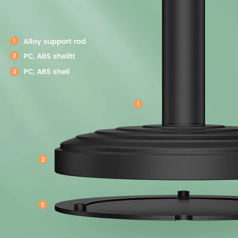 phone holder adjustable live stand mobile phone stand broadcast desk table clip bracket mount smartphone holder for iphone 11 12 free global shipping