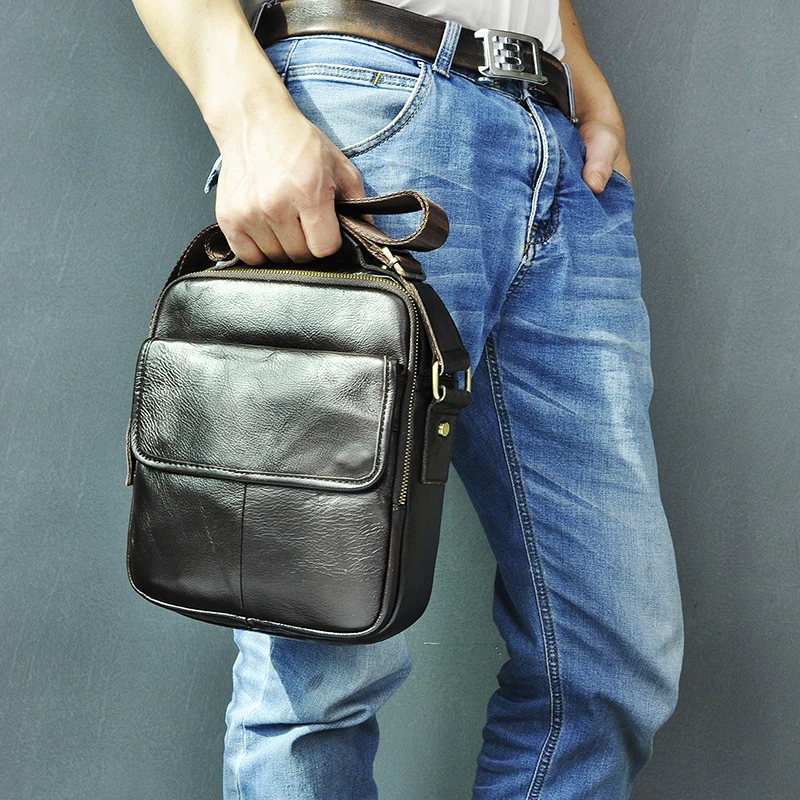 Сумка мессенджер 2004 c мужская из натуральной кожи дизайнерская Повседневная