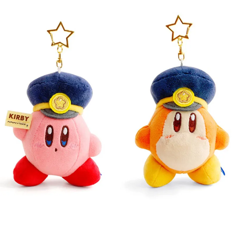 

10 см Kawaii Мультфильм Аниме станция вспомогательная звезда Kirby вадддл ди плюшевая кукла игрушка ограниченный выпуск подвеска брелок подарок ...