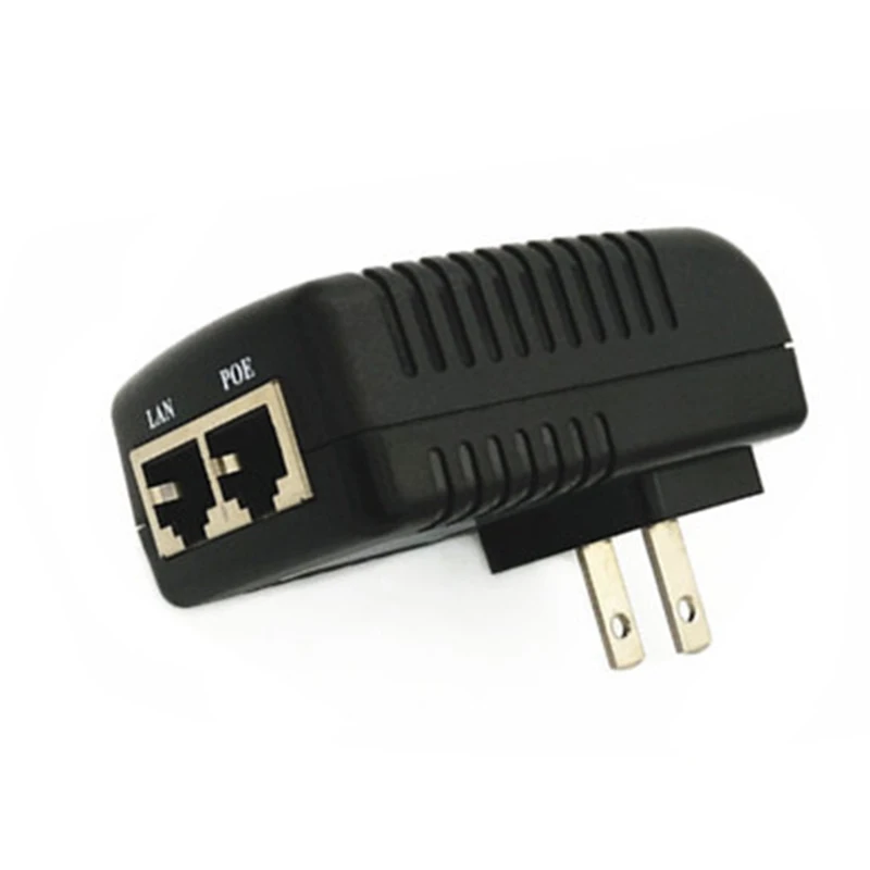 NEWEST Poe Injector Video Surveillance Dc 24V/48V Plug EU/US/UK Optional For Camera POE Power Adapter Ip | Компьютеры и офис