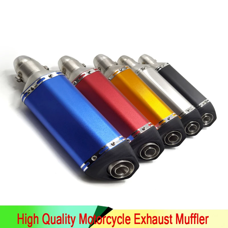 

Motorcycle modified muffler sports car large displacement small hexagonal inclined general high temperature exhaust pipe