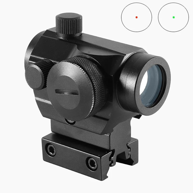 

Tactical Hunting Red Green Dot Reflex Sight Scopes with High/low Dual Profile Rail Mount Airsoft Air Guns Rifle Red Dot Scopes