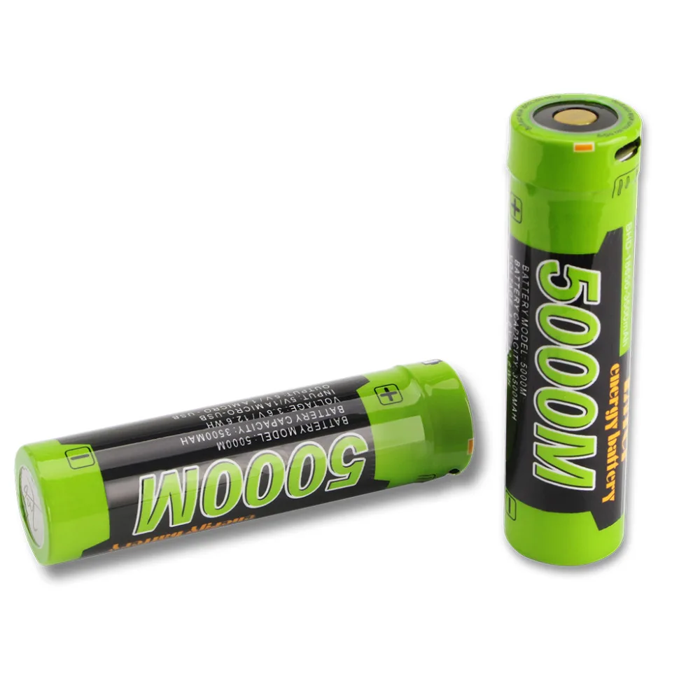 1-5 шт. USB 5000M 18650 3 7 в 3500 мА · ч | Электроника