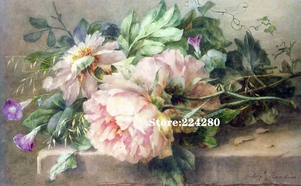 Morning glory Peony flower Needlework,sets Cross stitch Handmade 14CT Canvas DIY,Aide Cross-stitch kits,For Embroidery Arts Home