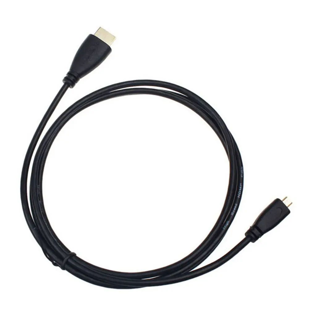 Изысканный прочный 0 5 м Микро Тип Hdmi совместимый Штекерный адаптер конвертер
