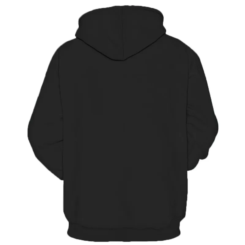 

New hoodie men and women eagle print black unisex hooded sweatshirt casual hoodie hoodie plus size fall/winter pullover