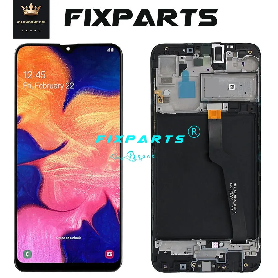 6,22 ''lcd для SAMSUNG Galaxy A10 дисплей кодирующий преобразователь сенсорного экрана в сборе SM-A105 A105F A105G lcd для SAMSUNG A10