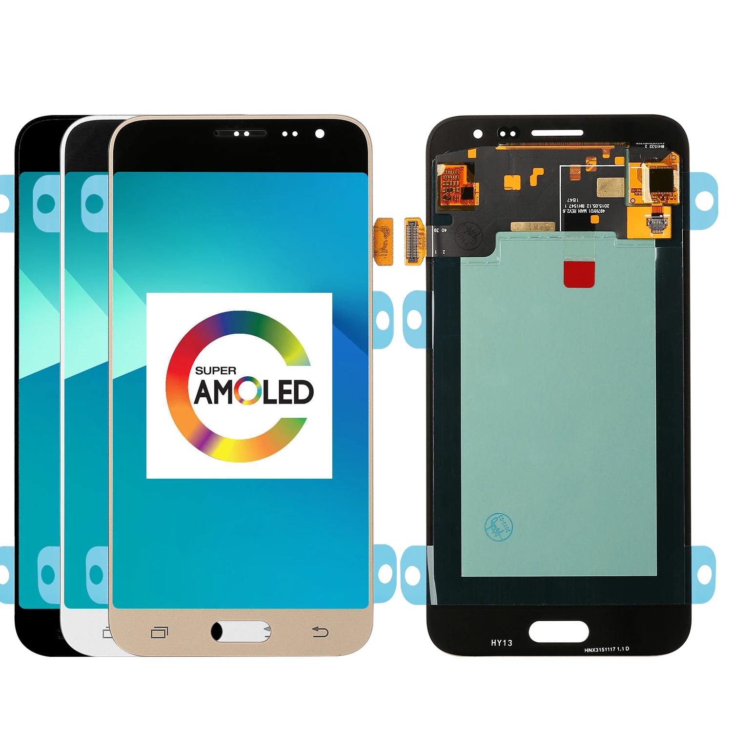 10 штук для samsung Galaxy J3 2016 J320 SM J320F J320H J320M J320FN J320P ЖК дисплей Дисплей + кодирующий
