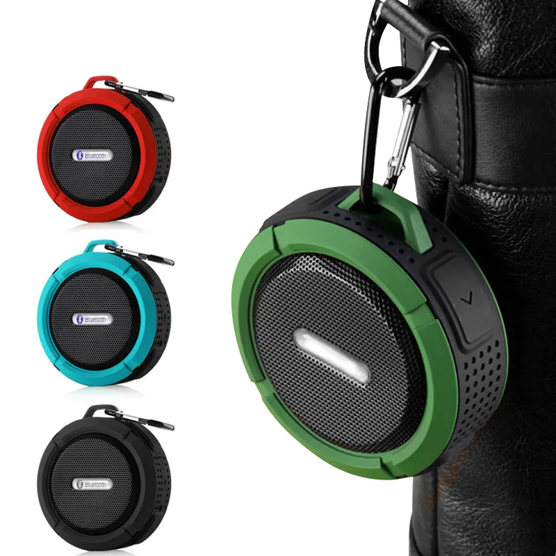 

Mini Bluetooth Speaker Portable Waterproof Wireless Loudspeaker Outdoor Shower Bathroom Sound Box Hands-Free Soundbar for Phone