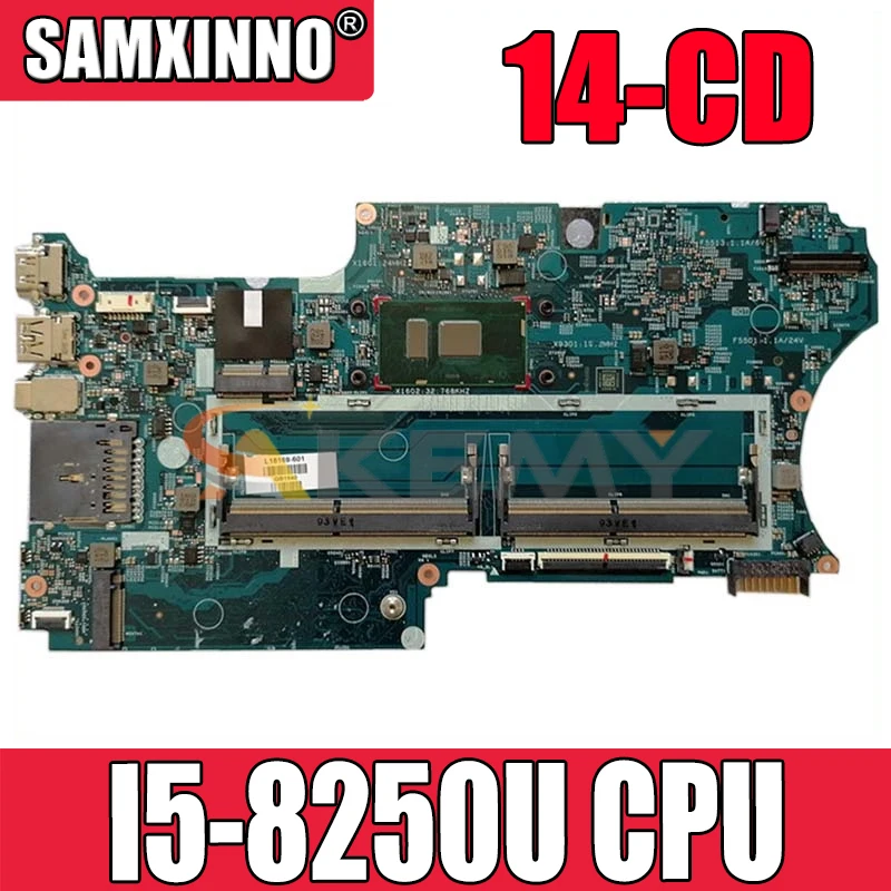 

Для струйного принтера HP Pavilion x360 14-CD0007CA 14 или никель-кадмиевых Материнская плата ноутбука SR3LA I5-8250U Процессор L18163-601 17879-1B 448.0E808.001B