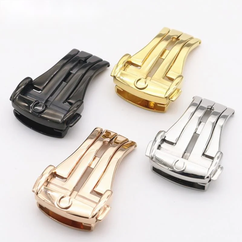 

Stainless Steel Buckle For Omega Folding Metal Clasp Folding Clasp 18mm Buckle Metal Watchbands Watch Clasp Watch Accessories
