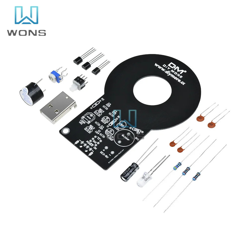 Набор сделай сам для металлоискателя электронный комплект постоянного тока 3 5 В