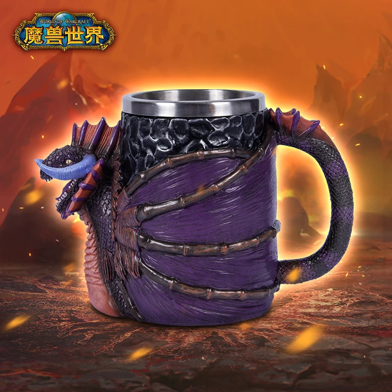 

Netease World of Warcraft Onyxia Stainless Steel Mug Cup