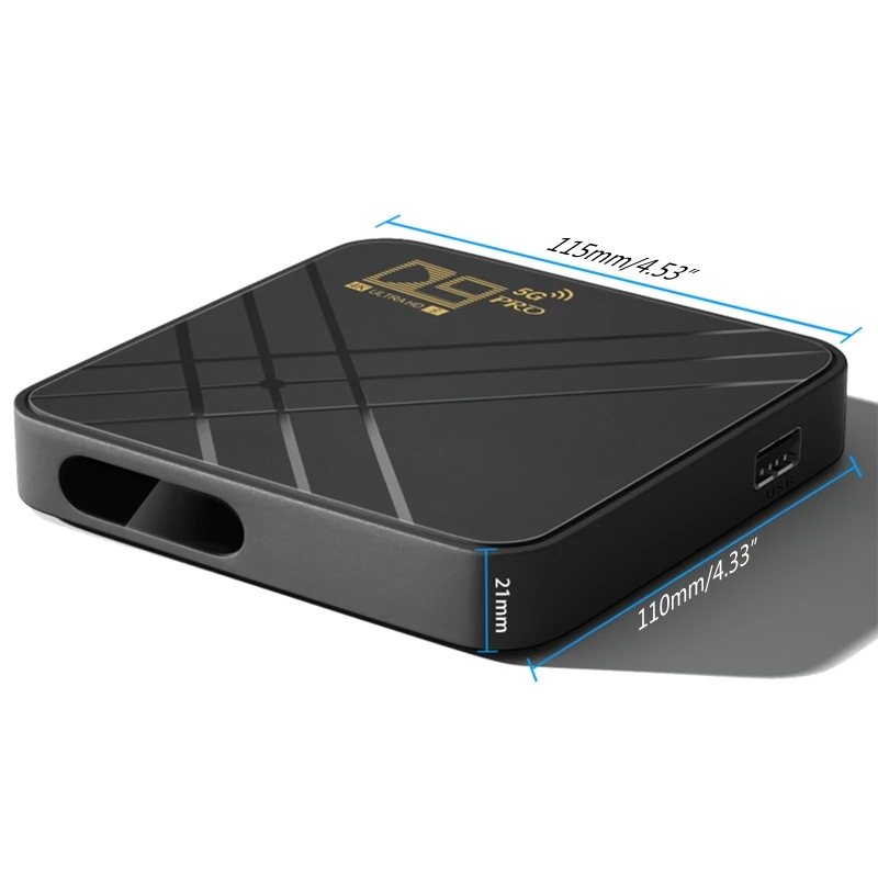 

Умная ТВ-приставка R9JA на Android 10, умная ТВ-приставка с интерфейсом USB 2,4/LAN, 64 бита, 2,0 ГГц