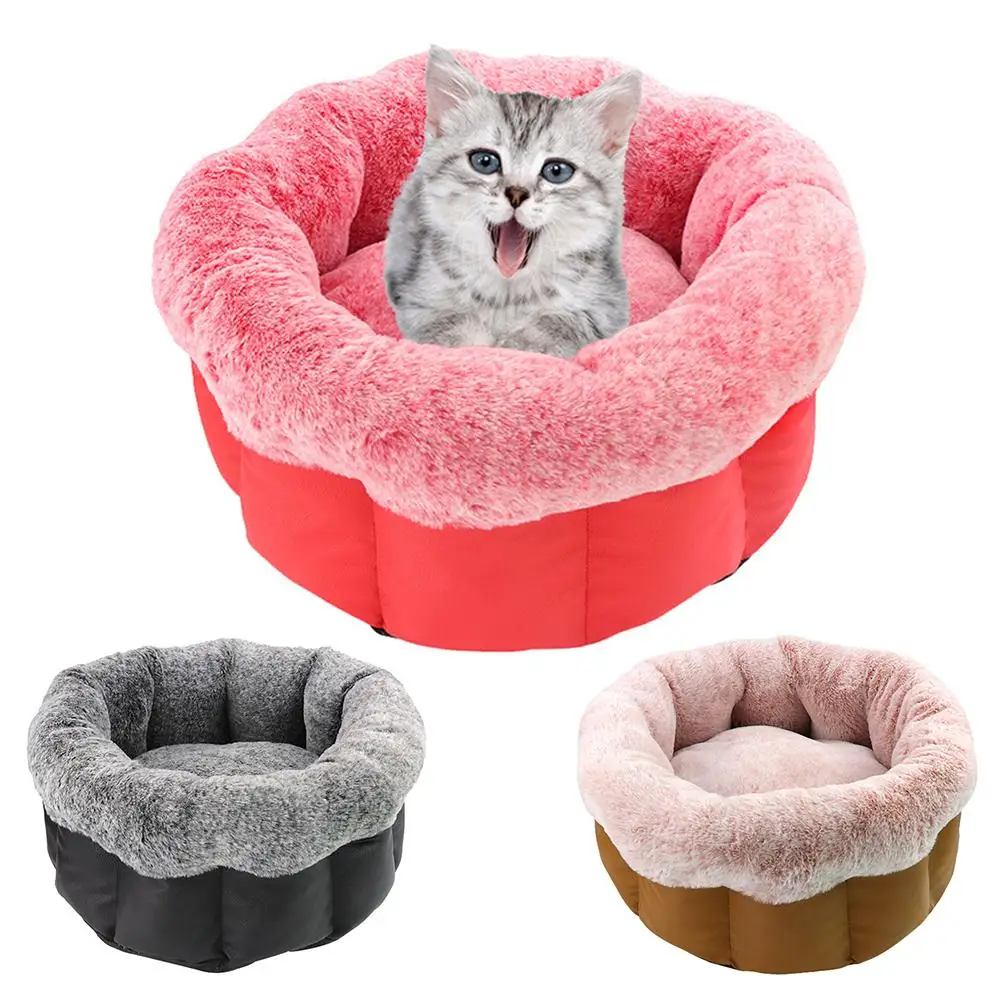 Домашние Животные Кошки котенок питомник коврик подушка теплый круглый мягкий
