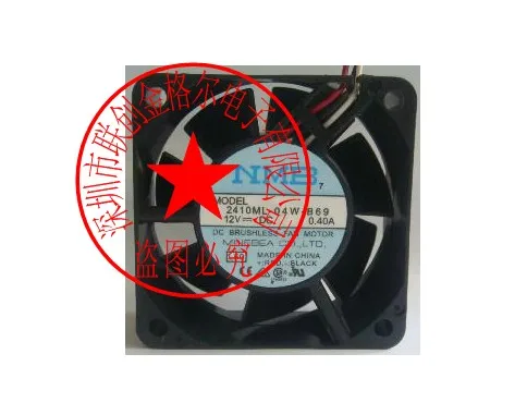 

BRAND NEW 2410ML-04W-B69( 3WIRES )12V 0.40A ORIGINAL JAPAN 60*60*25 IMPORT FAN FANS