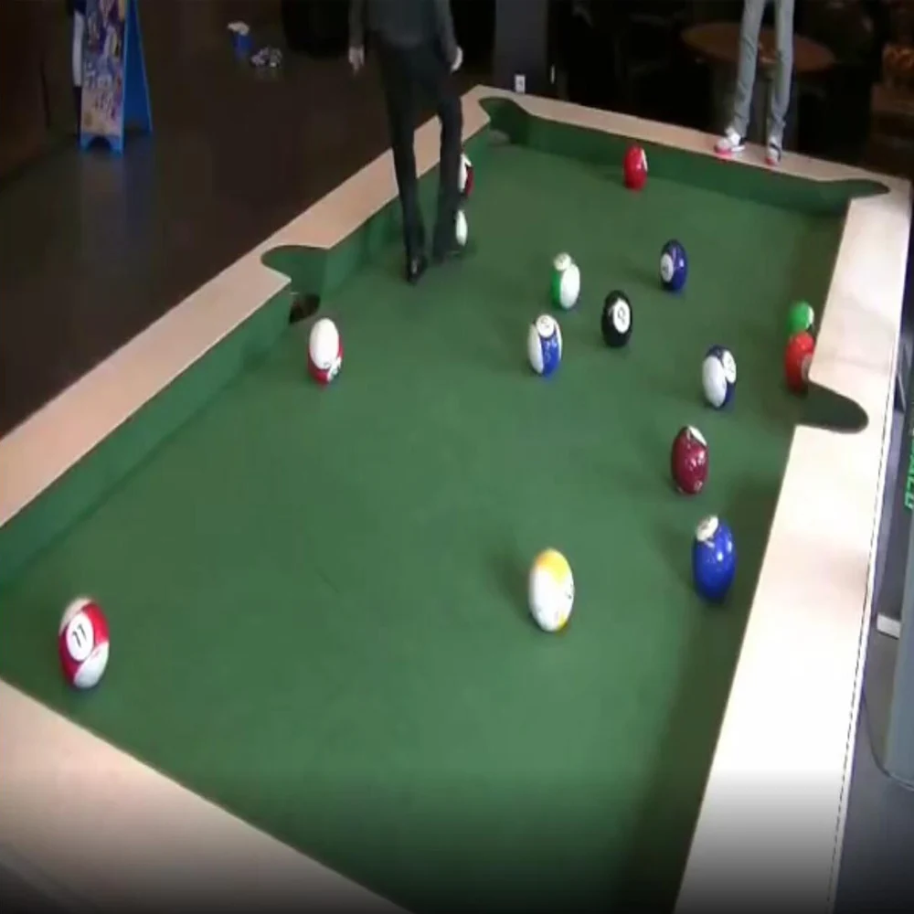 Гигантский надувной снукер футбольный мяч в Snookball игры, огромный бильярдный мяч(воздушный насос+ 16 шт футбольная игрушка) шары