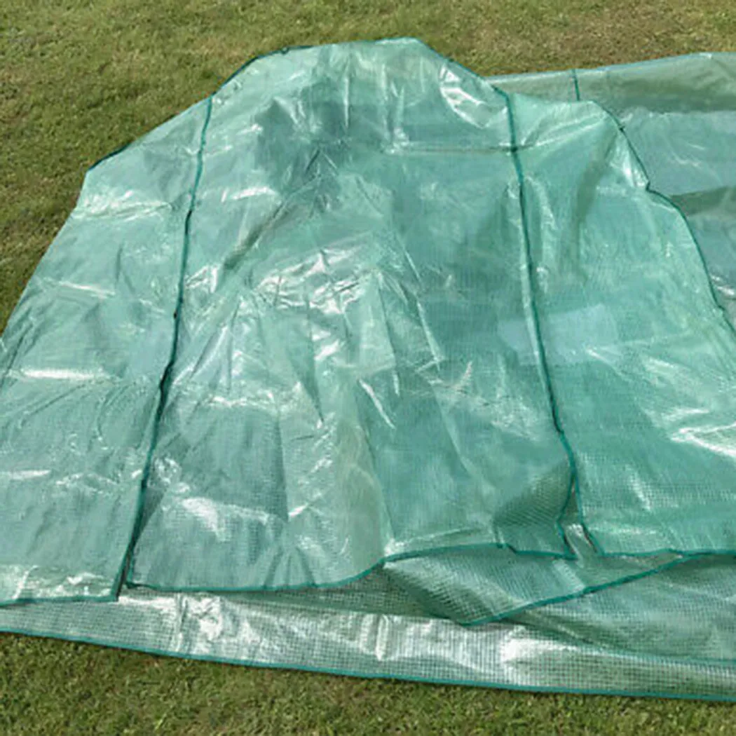 

69x49x160CM Shed Cover Greenhouse Cover Greenhouse Grid Cloth PE Tunnel Cover