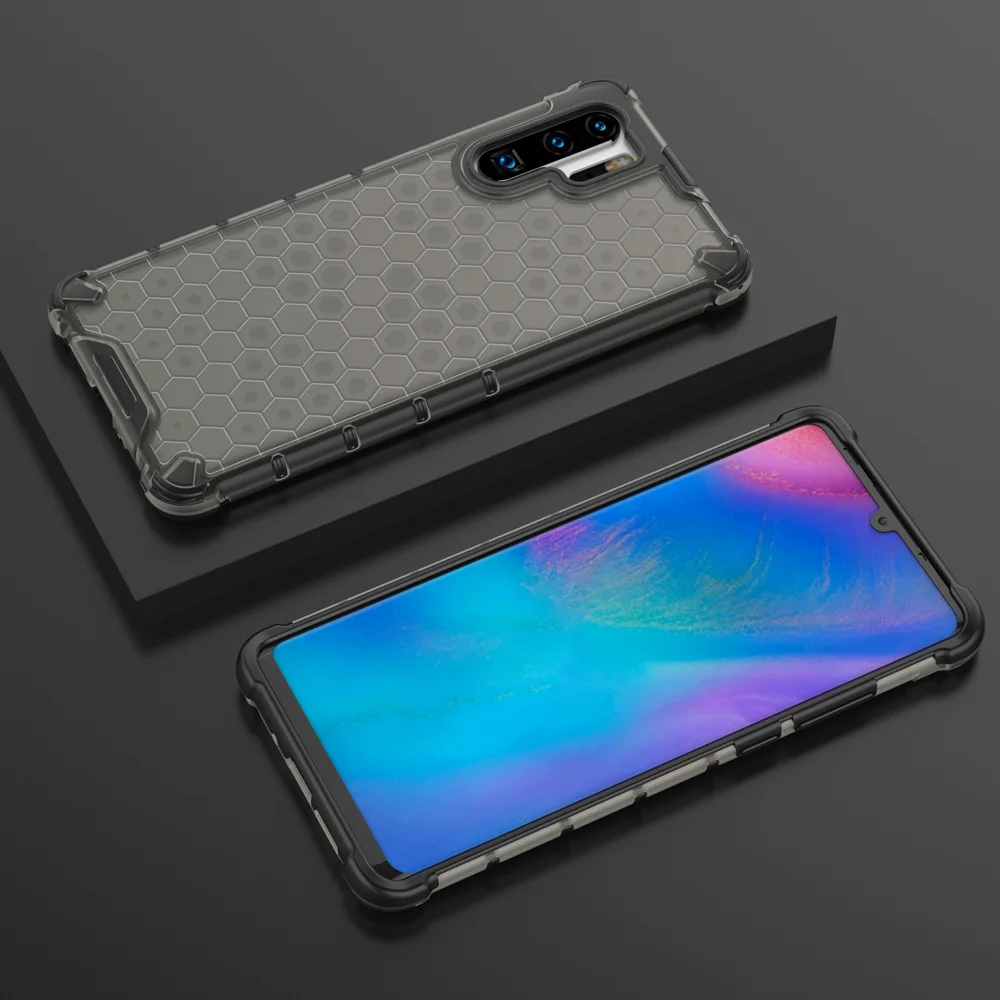 Чехол для телефона Huawei Y9 Y7 Y6 2019 чехол P30 Lite Pro Mate 20 Honor V20 8X гибридный в виде сот из