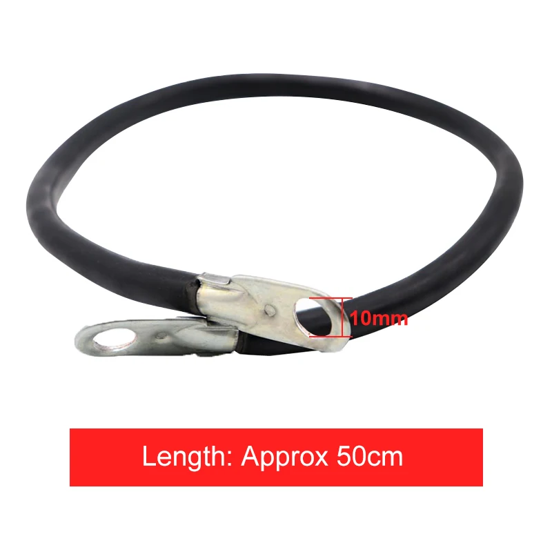 Медный аккумулятор 100A комплект проводов для системы заземления 2 шт. 5 датчиков