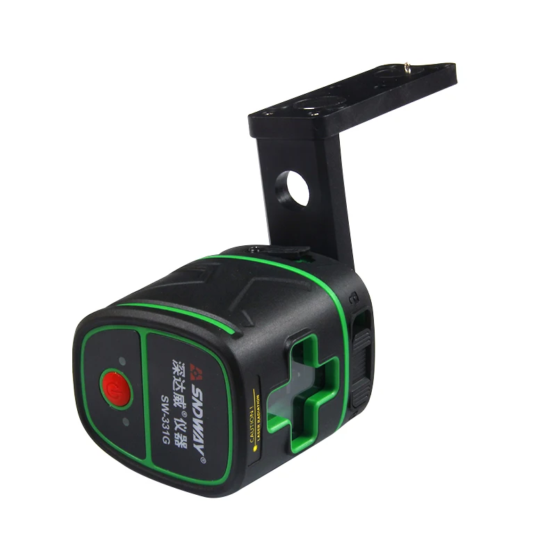 Самонивелирующийся зеленый лазерный мини уровень для работы в помещении